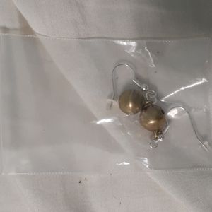 Jingle bell drop earrings